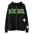 Custom 400 450 500 Gsm Oversize Heavyweight Unisex Y2k Streetwear Zip up Hoodie With 3D Puff Print and Full Zip Hoodies