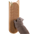 Newest Wooden Sisal Cat Scratcher Board Durable Cat Wall Scratcher Customizable Indoor  Cat Scratching Board