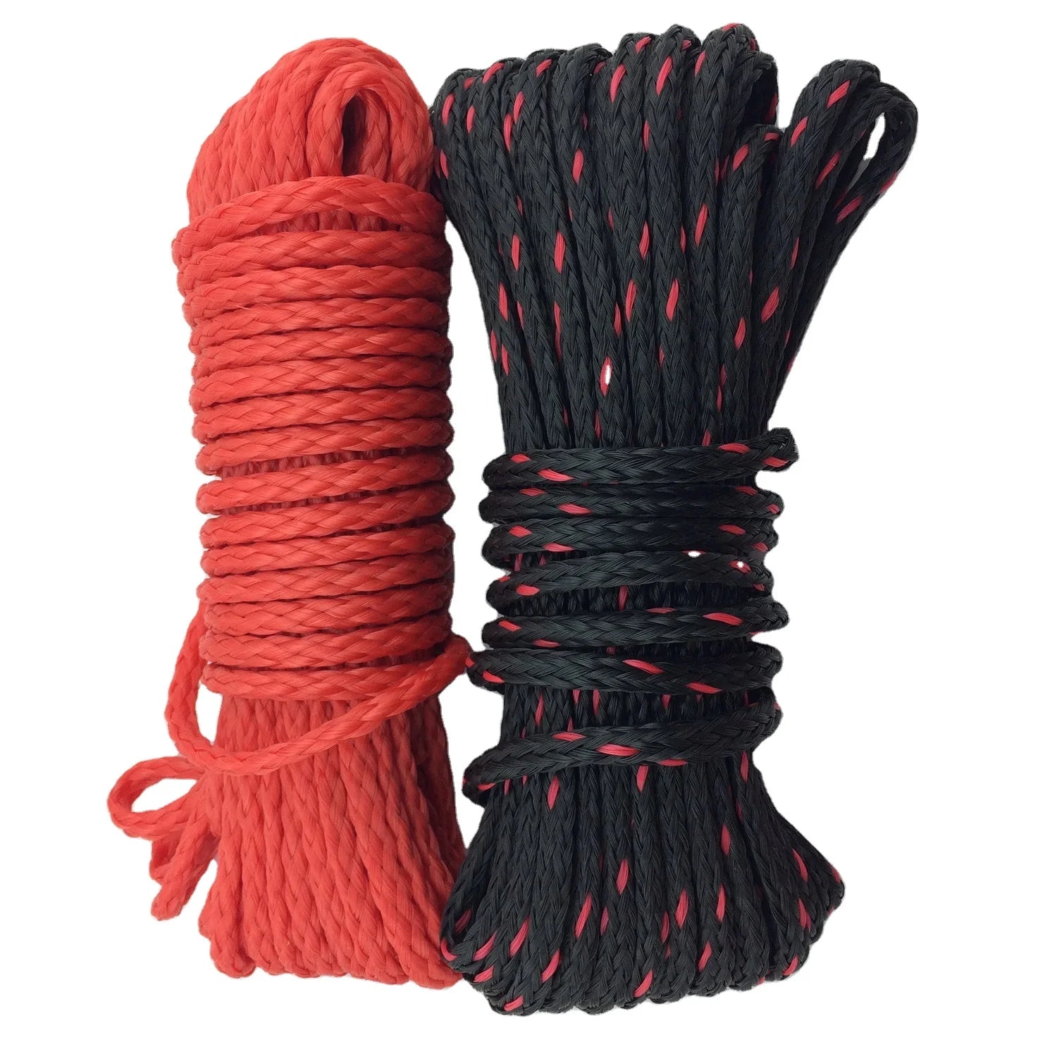 16-Strand Polyethylene Hollow Braided Rope for Packaging Durable with Good Elongation