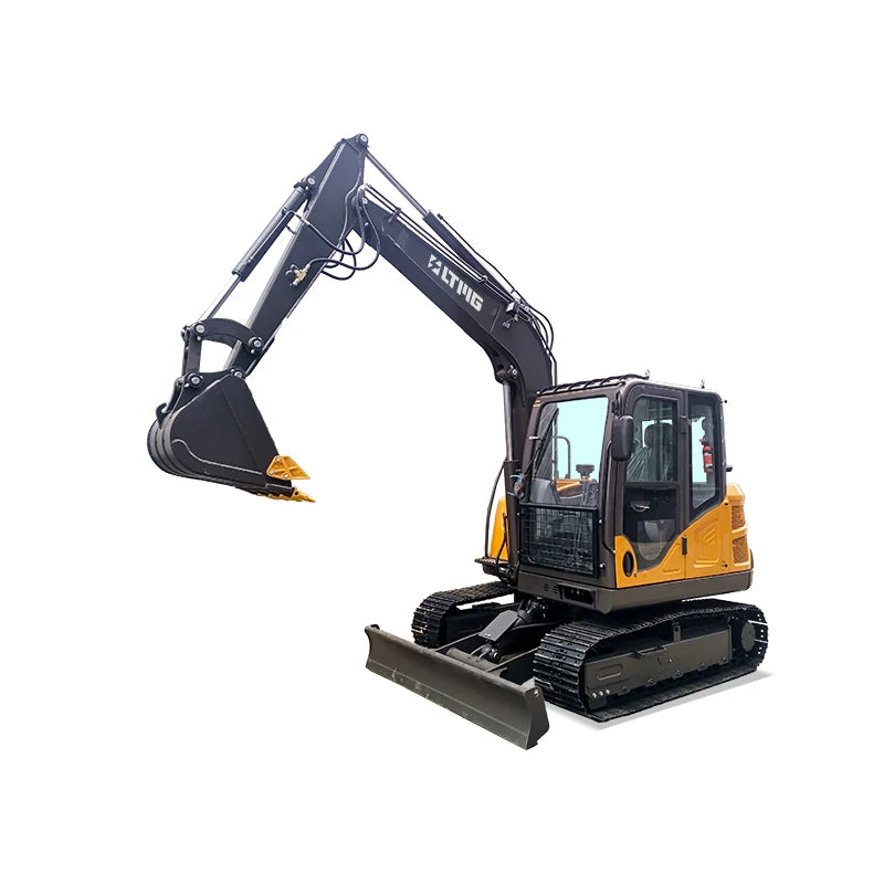 For LTMG 6 Ton 7 Ton 8 Ton Excavator CE EPA Small Excavator for Sale 1 Year Warranty Core Engine Motor Pump Gearbox Gear PLC