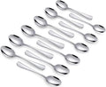 Pack of 12 Espresso Spoon Stirring Stainless Steel Mini Coffee Spoons Gold Spoon Set