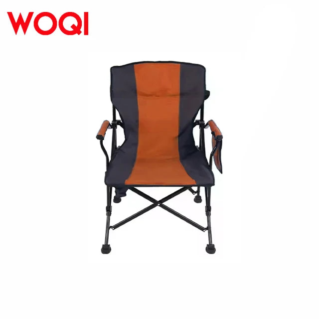 WOQI Custom Portable Backpack Folding Chair Hot Sale Foldable Camping Beach Fishing Chair with Carry Bag for Outdoor Activities