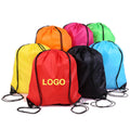 7 Days Production Time MOQ 100 Pcs Polyester Waterproof Drawstring Backpack Travel Bag with Logo Sports Shoe Covers Promotional