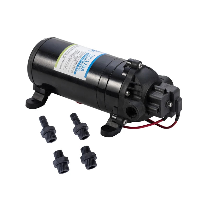 Lifesrc 12V Dc 80-160PSI 5.5LPM 24v Dc Electric Diaphragm Pump High Pressure Booster Water Pump for Misting