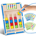 Montessori Wooden Sensory Autism Toys Magnetic Puzzles for Kids Preschool Educational Learning Autistic Toy
