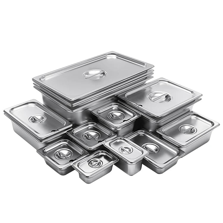 Stainless Steel 201 Material GN Pans 1/1 Size 530*325*65mm
