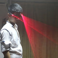 Multi Beams LED Light up Laserman Sunglasses Show Laser Dance Led Glasses for Stage Dj Club Rave Party Nightclub Led Glasses