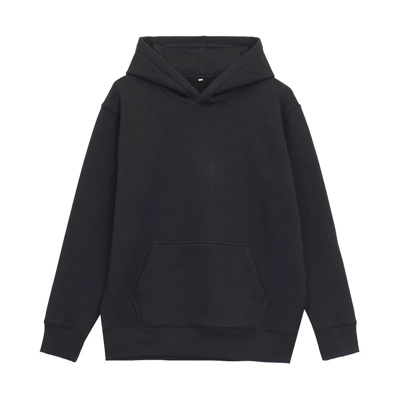 2025 Wholesale Men's Winter Hoodies Comfortable Casual Fashionable Heavyweight Street Blank Available for Custom 3D Embroidery