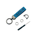 Classic Vintage Pattern Keychain Diy Logo Metal Keychain Fashion Brand Key Chain
