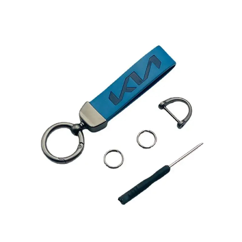 Classic Vintage Pattern Keychain Diy Logo Metal Keychain Fashion Brand Key Chain