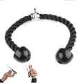 LXY-N015 Abdominal Crunches Cable Pull Down Laterals Biceps Muscle Training Fitness Body Building Gym Tricep Rope