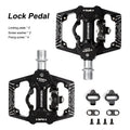 ZOYOSPORTS Mountain Bike Dual-Purpose Pedal SPD System Stability Bicycle Pedal Pedals MTB Bicycle