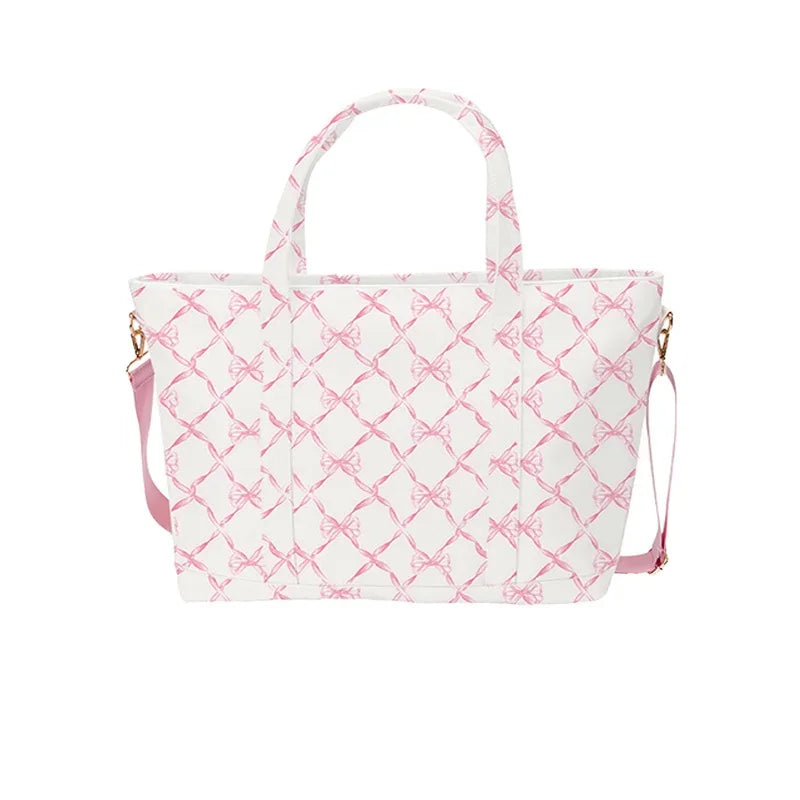 Customized Travel Organizer Handbag Large Capacity Travel Accessories Drawstring Pattern Printing Makeup Bag Walker Tote Bags