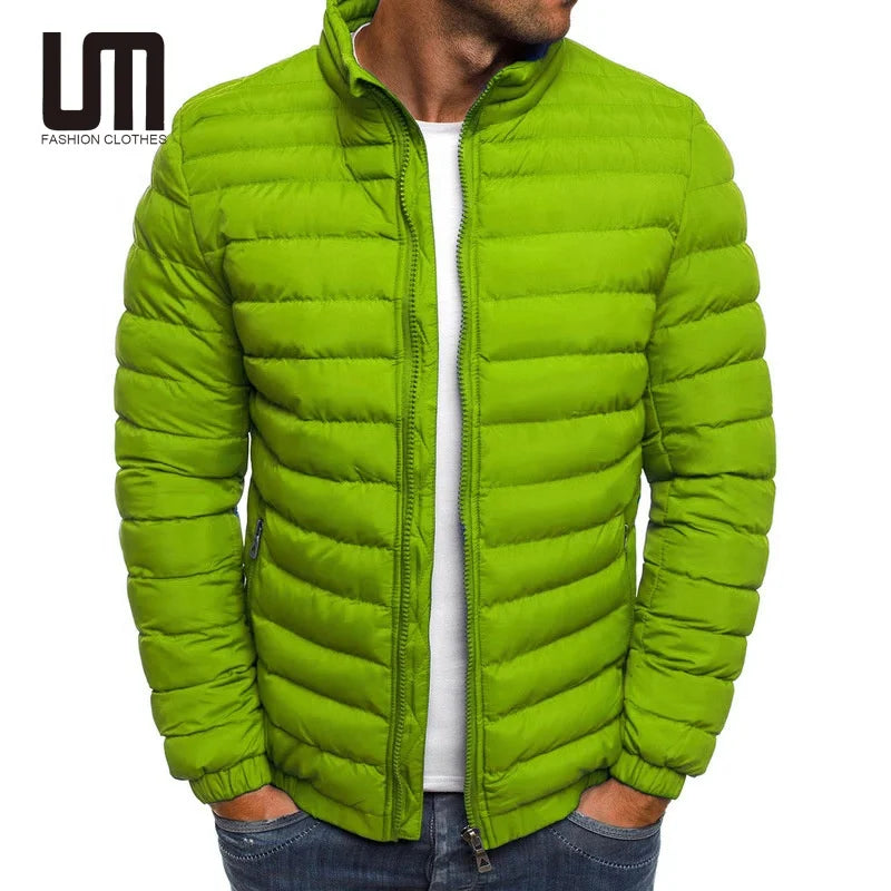 Liu Ming Cheap Price Men Winter Cotton Down Parka Coat Plus Size Overcoat Zipper Streetwear Casual Plus Size Jackets
