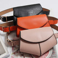 2025 New Fanny Pack Women Waist Belt Bag Serpentine Vintage Waist Bags Girl Fashion Pu Leather Chest Packs