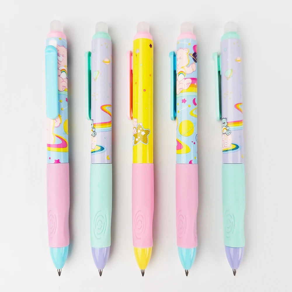YF Smooth Writing Erasable Pen 0.5mm with Blue Ink for Office and School Students Plastic Material