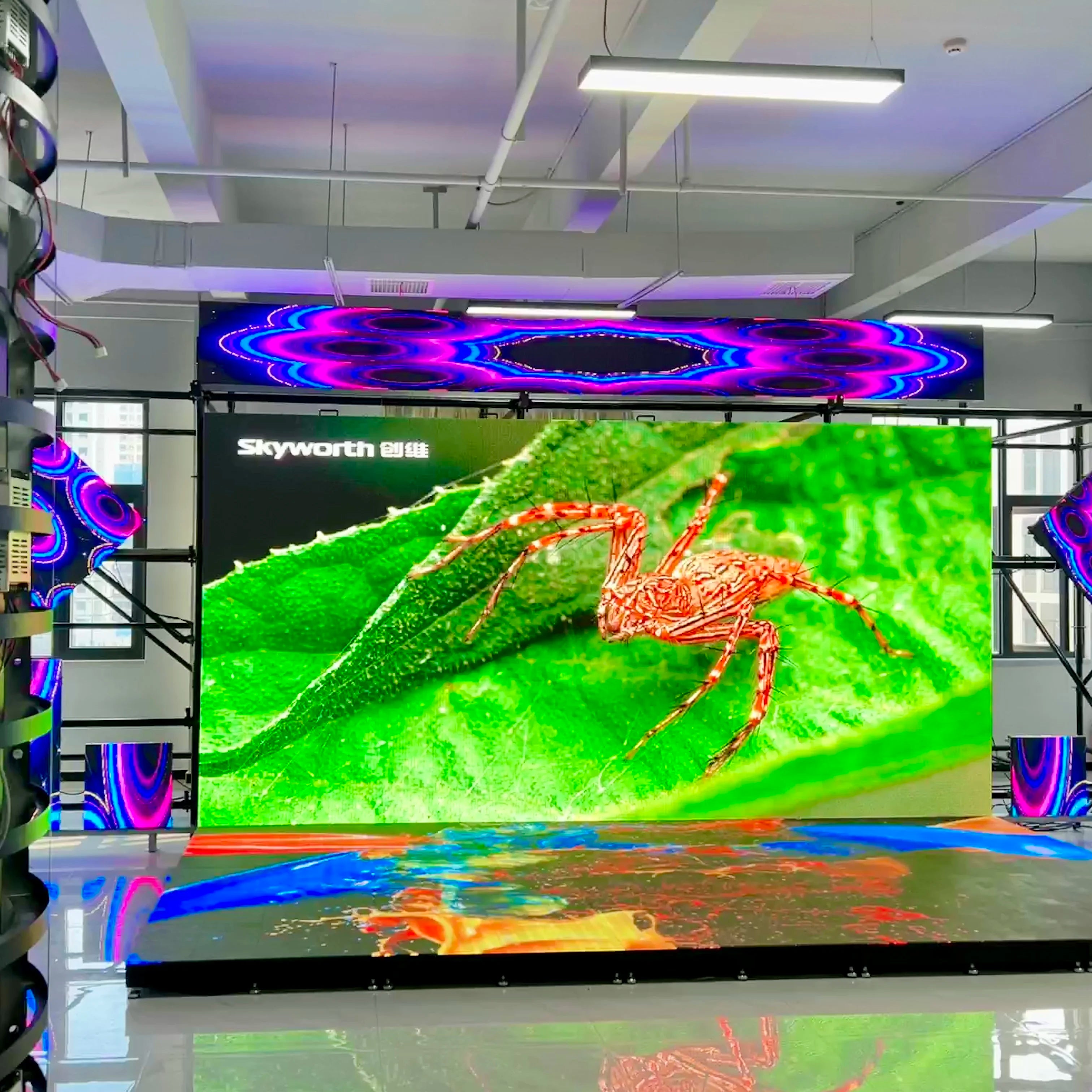 Raybo Latest P2.9 P3.91 P4.81 Portable Church Stage Backdrop Led Screen Display Outdoor Indoor HD DJ Dance Led Video Wall Screen