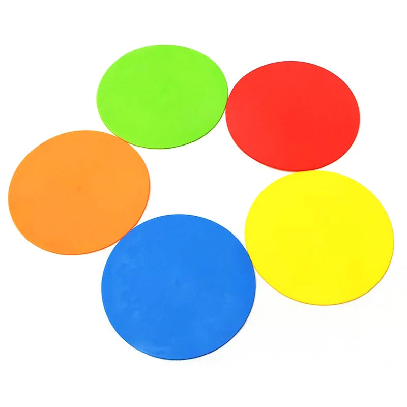 Wholesale Spot Markers Flat Field Cones Non Slip Rubber Agility Markers Flat Field Cones Floor Dots for Soccer Basketball Sports