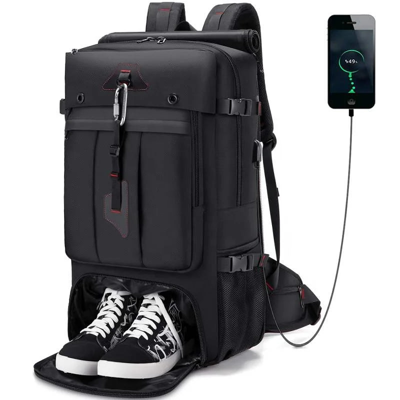LUPU Backpack 70L  Mountain Backpack Bags Outdoor Adventure Travelling Waterproof Tactical Hiking Backpack