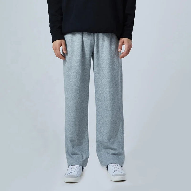 US Euro Size Pants Cotton Straight Men Street Sweatpants