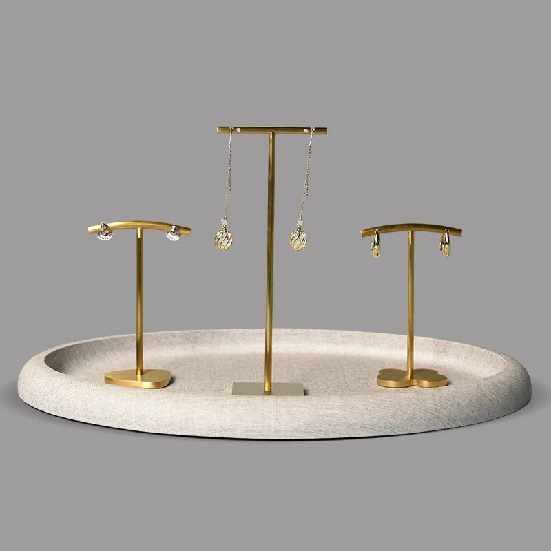 Direct from Manufacturer Custom Aluminum Storage Rack for Earrings Jewelry Display Holder for Stores