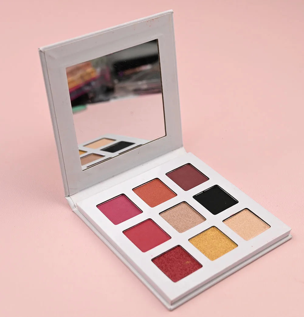 Wholesale No Logo Eyeshadow Palette High Pigment Eyeshadow Cardboard Palette
