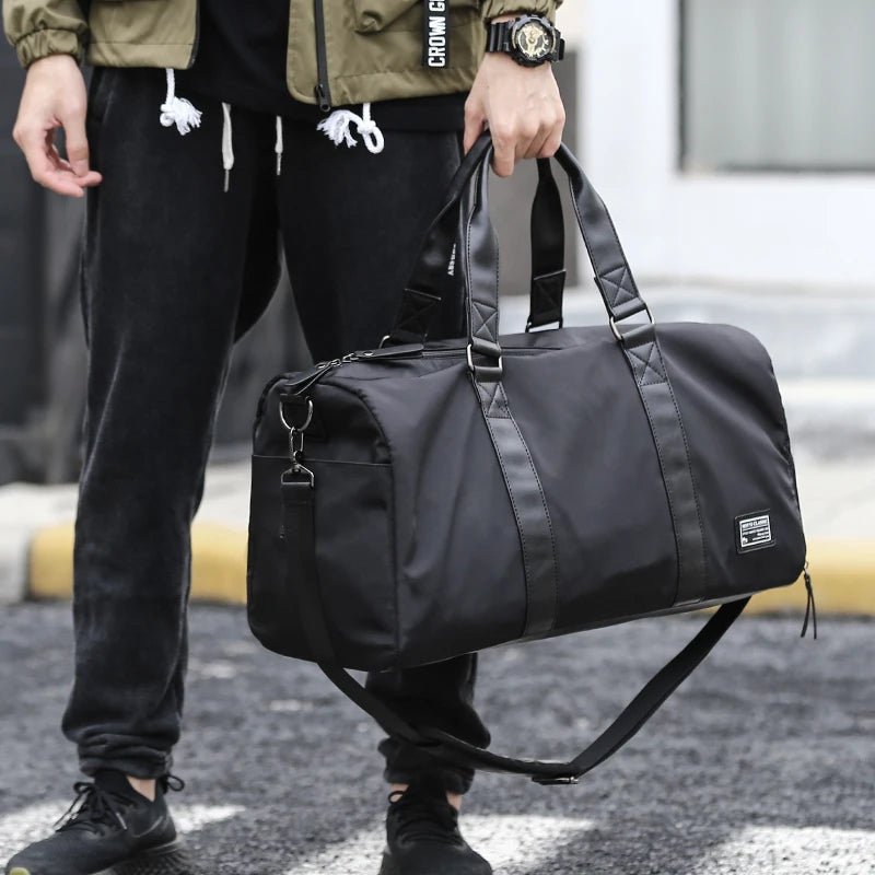 MOYYI Durable Team Bags for Men Travel Duffel Bag Fitness Gym Durable Team Bag