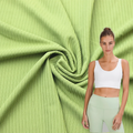 Yingfeng Textile Heavyweight Sweat Wicking 78%Nylon 22%Spandex Stretch Rib Luon Fabric for Girls Swimwear & Gym Wear