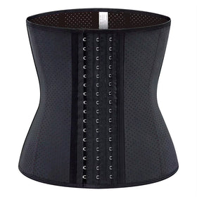 High Waist Sports Girdle Breathable Rubber Body Shapewear Firm Control Level Postpartum Abdominal Belt for Fitness Waist Seal
