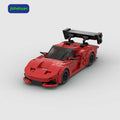 Hot Sale Low Price Assembled Brick Toys Red Building Blocks Sets Super Car for Adults Toys Gift Building Block Sets Car