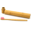 Natural Handmade Bamboo Toothbrush Replaceable Head Soft Toothbrush Travel Gift Cleaning Brush