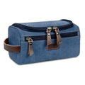 Vintage Fashion Canvas Cotton Travel for Toiletry Bag Pouch Case Zipper Closure Organizer Storage for Men Women's Makeup