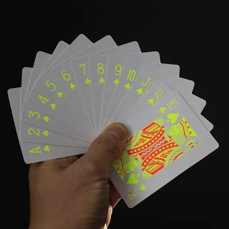 Factory Direct Custom Printed Double-Sided Durable Waterproof PVC Poker Cards for Entertainment Table Games