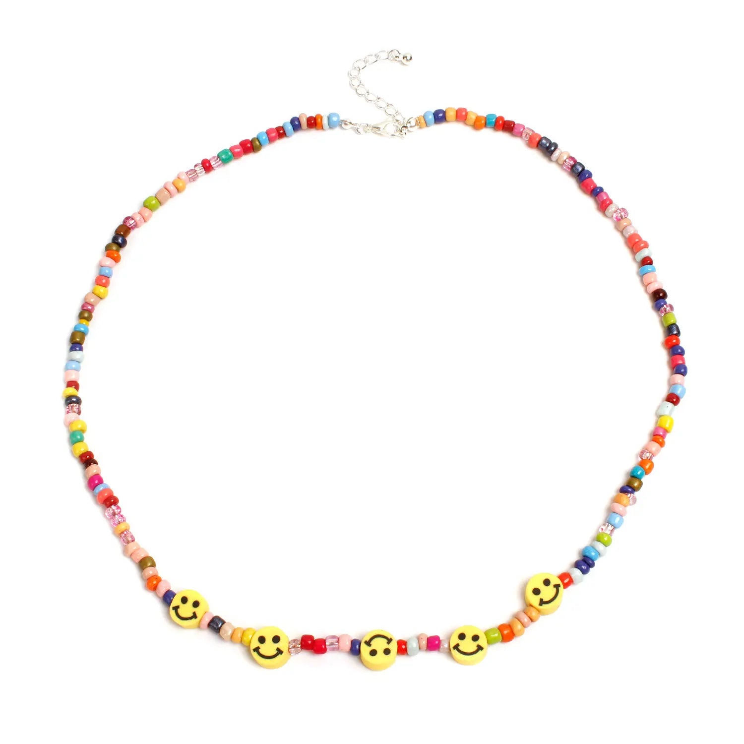 Custom Chain Gothic rainbow Miyuki Seed Beads African Choker for Women