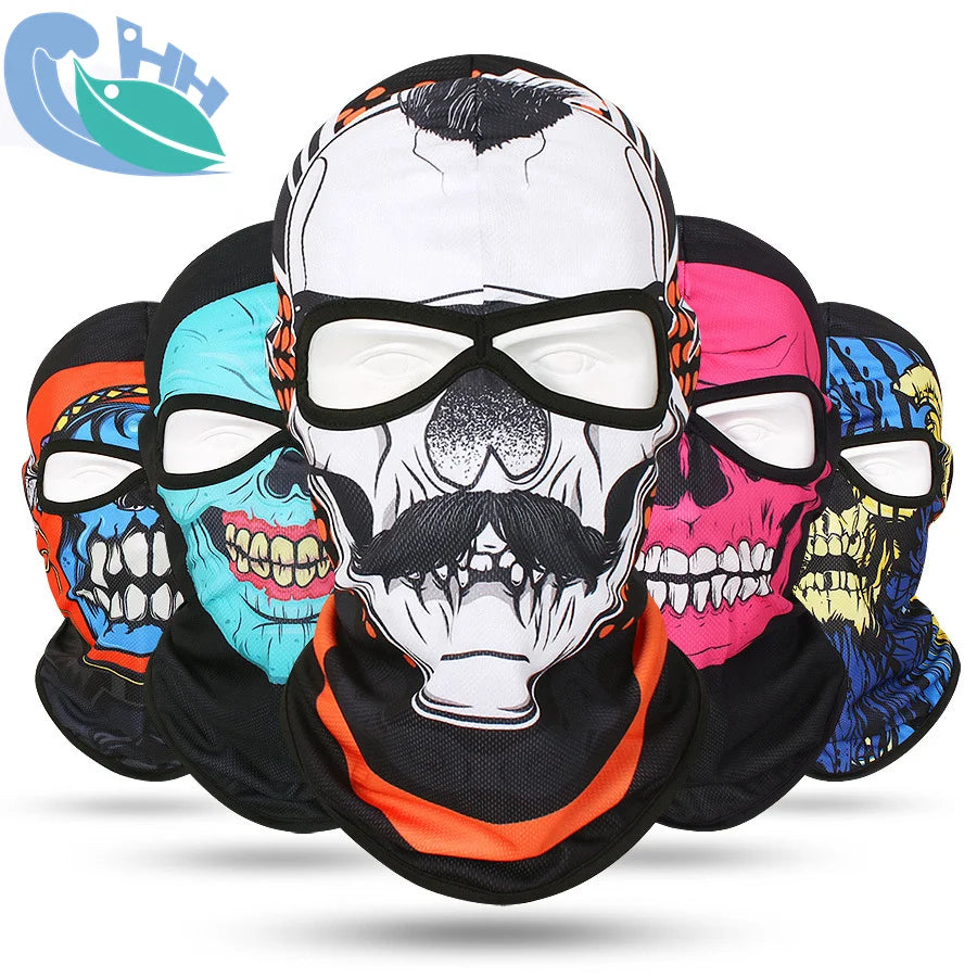 Striped Eco-friendly Breathable Waterproof Outdoor Sports Daily Custom Logo Unisex Face Mask Knit Full Face Cover Ski Balaclava