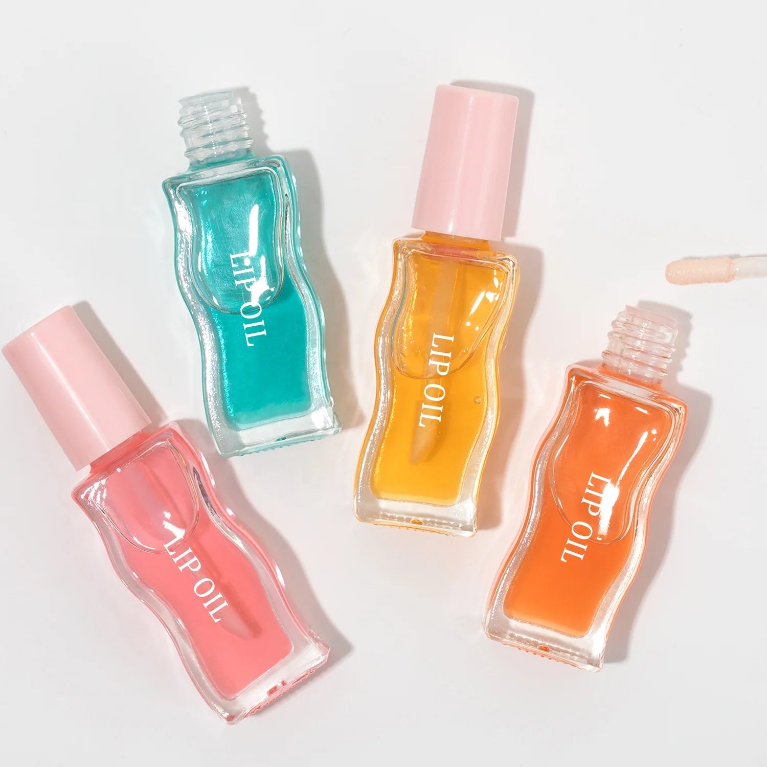 OEM&ODM Moisturizing Lip Stain Customize Hydrating Tinted Lip Balm Plump Gloss Vegan Fruit Private Label Lip Oil