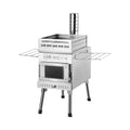 WillowyBe Portable Camping Wood Stove Outdoor Sauna Hot Tent Rocket Stove Heater for Climbing and Dry Sauna with Friends MegaBDM