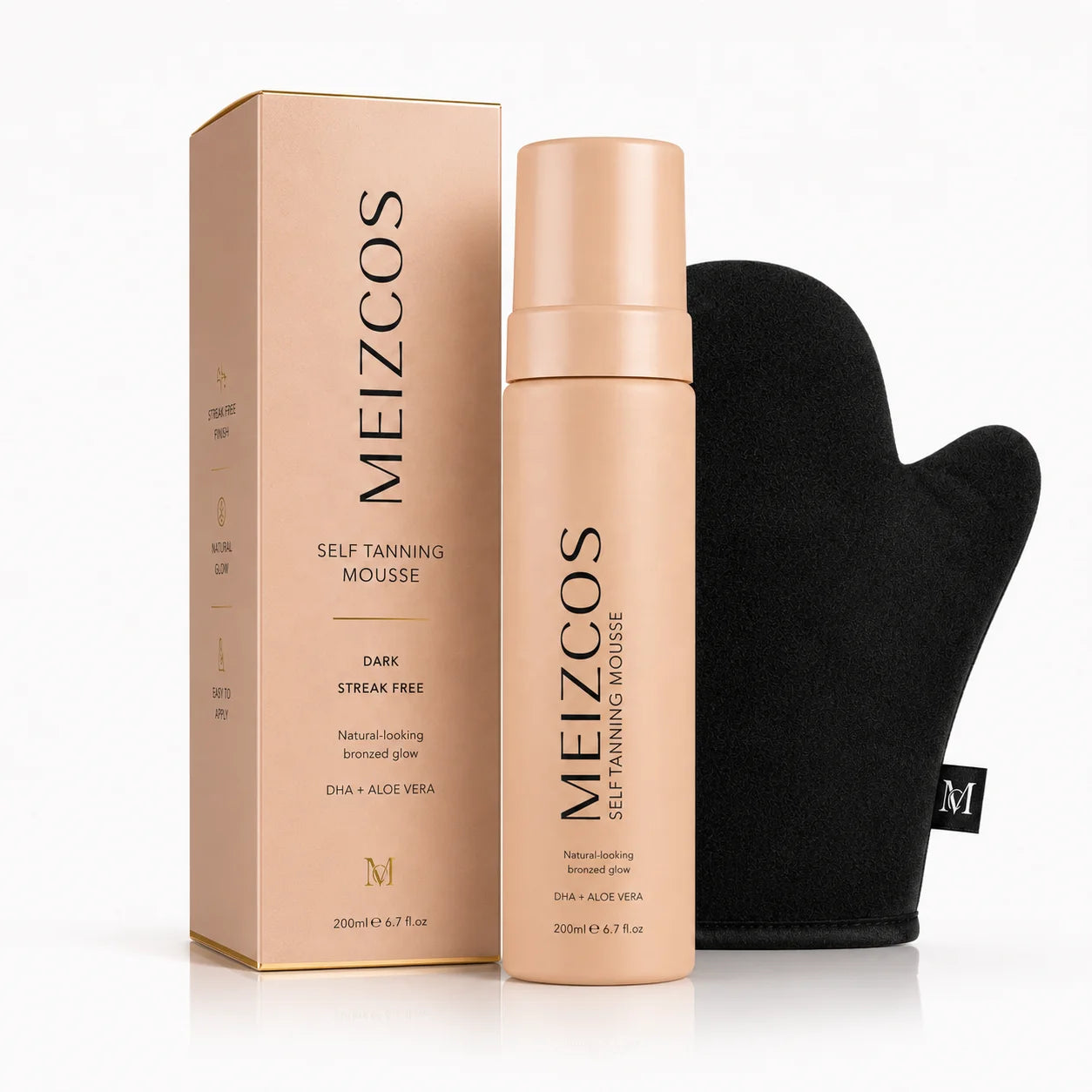 OEM Organic Ingredients Sunscreen Tanning Mousses Foams Instant Outdoor Self Tan Cream Body Natural Fake Tanner Bronzing Kit