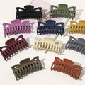 New Arrival Fashion Hair Clip Sweet Hair Accessories Large Frosted Hair Claw for Women