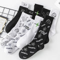 Youki Quality 100% Cotton Crew Sports Socks Winter Warm Trendy Animal Man's Socks New Winter Warm Trendy Socks Quality Cotton