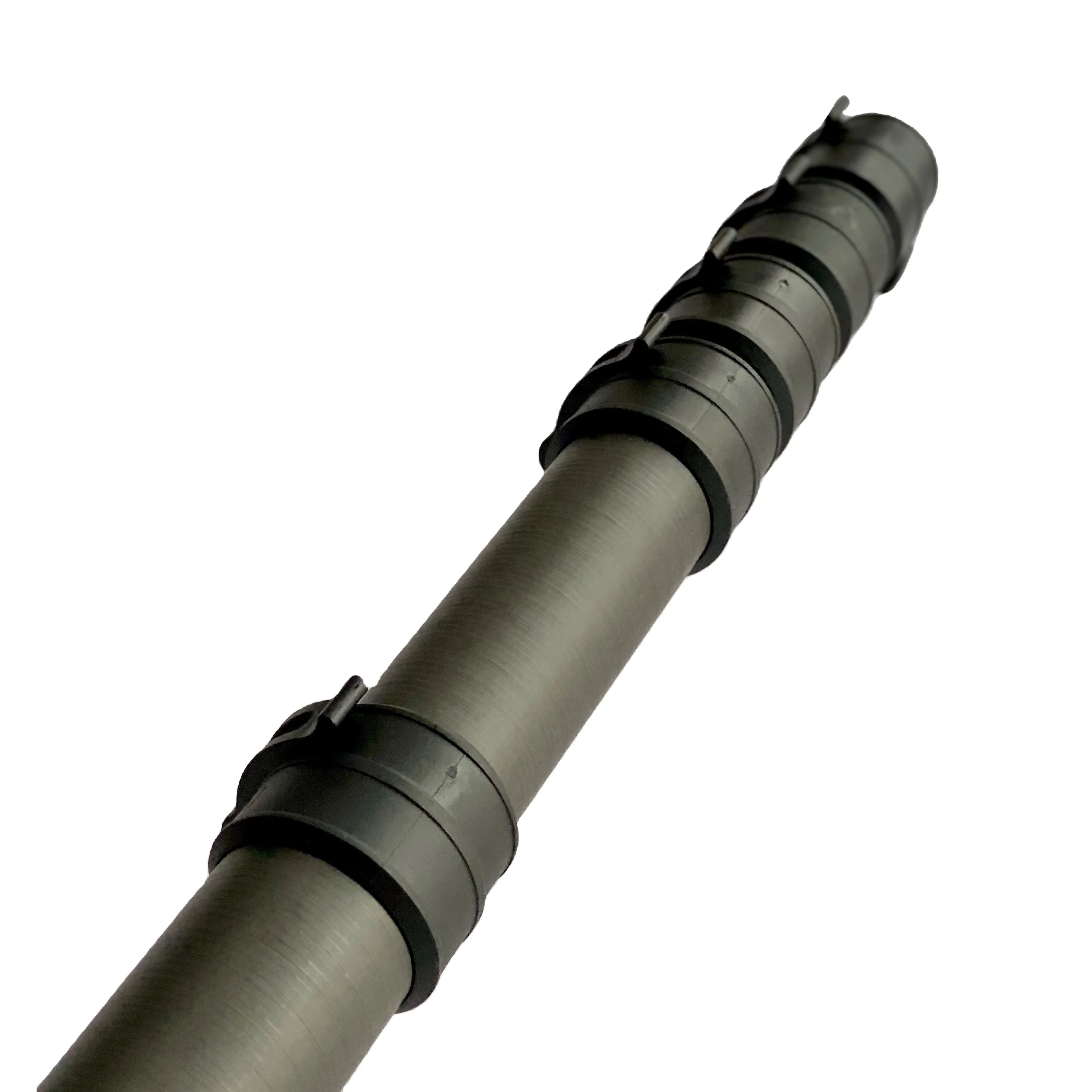 Carbon Fiber Fiberglass Mast Vehicle Marine Trailer Ground Mounted Telescoping Poles/Emergency Light Tower Portable Mobile