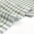 Light Weight Cooler Woven Voile Shirt Dress Style Woven Buffalo Checked Plaid 1 cm 100% Cotton Materials Tartan Yarn Dyed Fabric