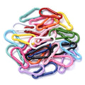 Colorful Calabash Shape Painting Aluminum Carabiner Clip Keychain Carabiner