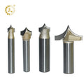 Tideway Customizable 1/2 Inch 1/4 Inch 6mm Round Over Wood CNC Bit Tungsten Carbide Point Cutting Round Over Bit for Wood