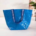 Custom Logo 70/80gsm Woven Tote Reusable Recyclable PP Woven Laminated Shopping Tote Bags