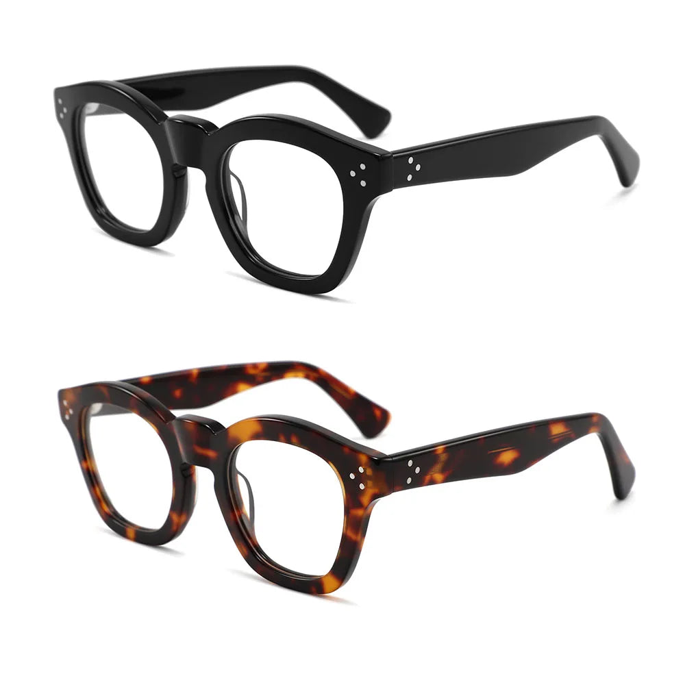 Customize Classic Handmade Acetate Frames Eyeglasses Women Optical Frame Glasses 2023