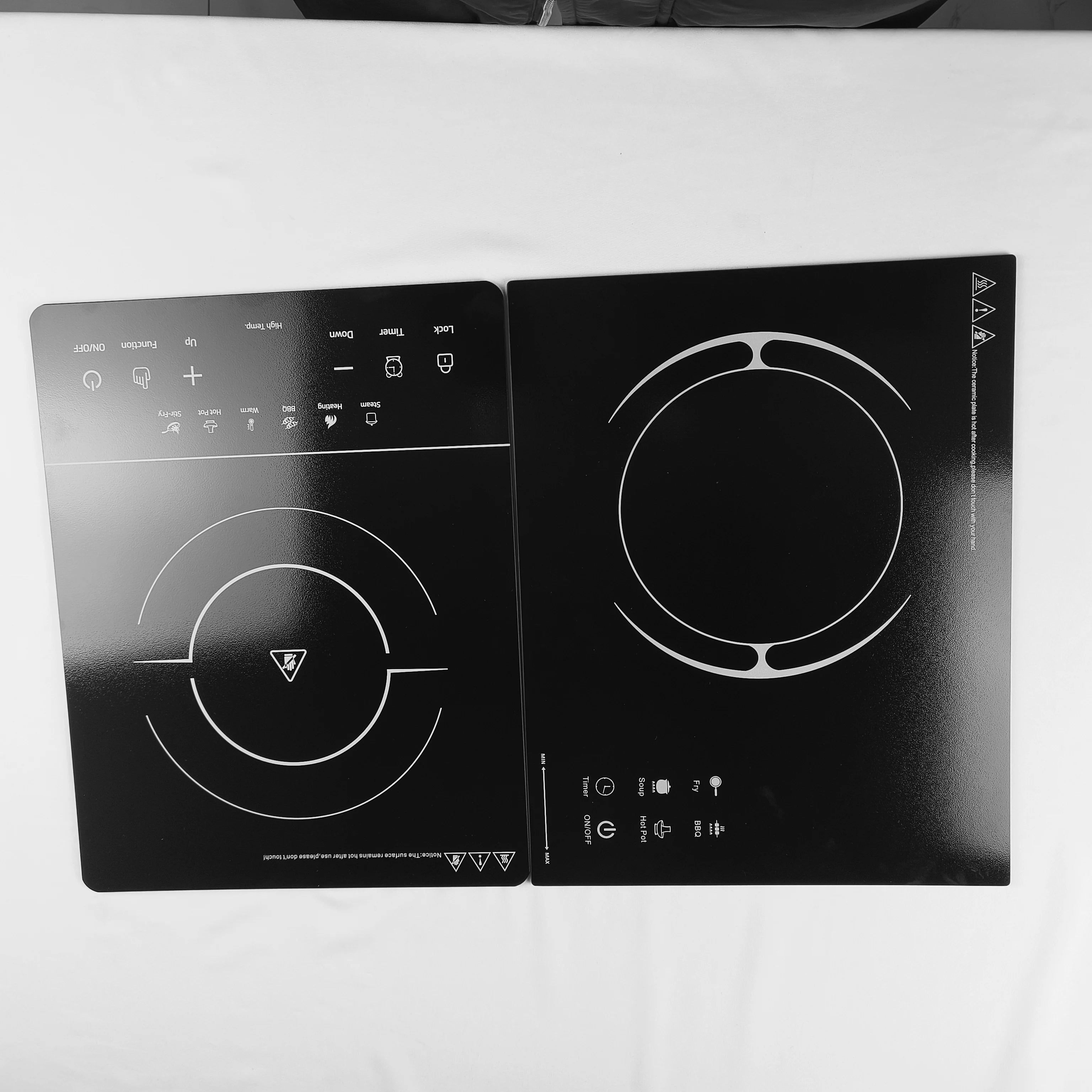 Best Selling Heat Resistant 4mm 6mm Black Ceramic Glass for Induction Hobs