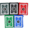 Wholesale Islamic Gift Portable Islamic Muslim Mini Prayer Mat Pocket Size Folding Prayer Mat With Compass for Sale