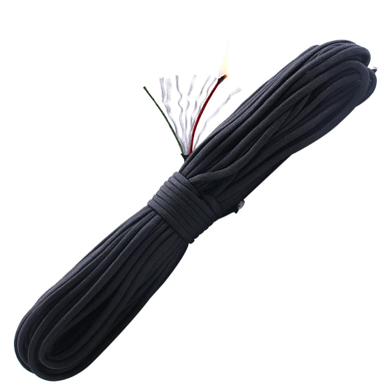 High Strength 550 Paracord Outside Survival Gear Camping Tent Rope for Emergency Situation