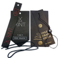 Custom Hang Tags for Garment with Printing Jeans Brand Name Logo Hang Swing Paper Labels